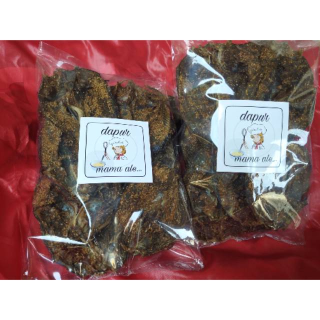 Dendeng ikan mujair 200 gr