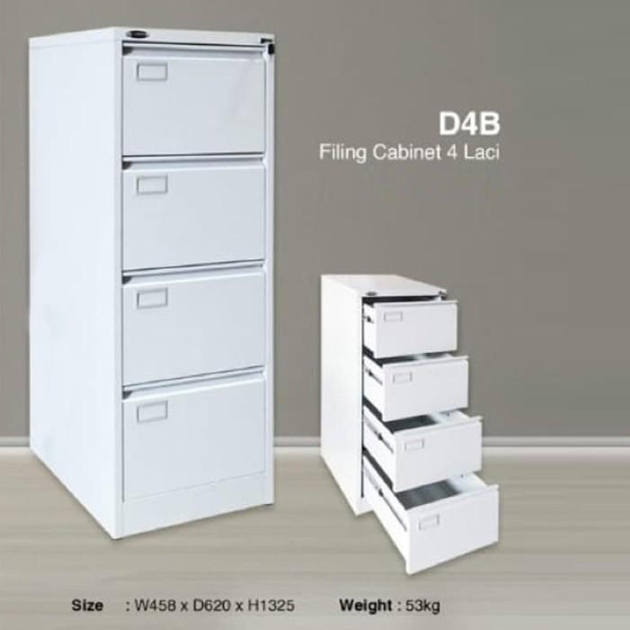 

Cabinet | Filling Cabinet Besi 4 Laci Murah | D4B