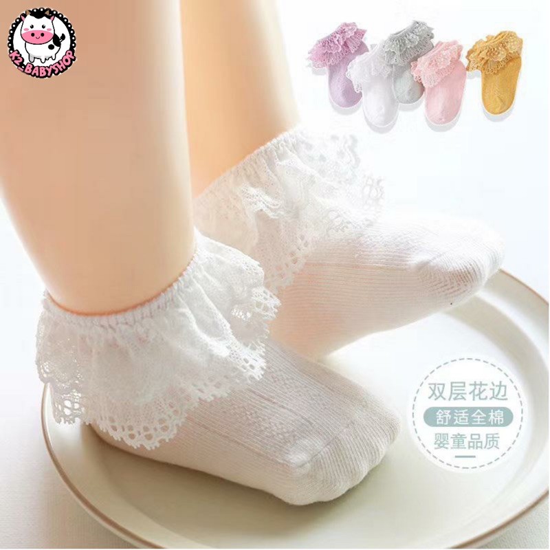 BABY K2 - KAOS KAKI CEWEK RENDA KODE 00070