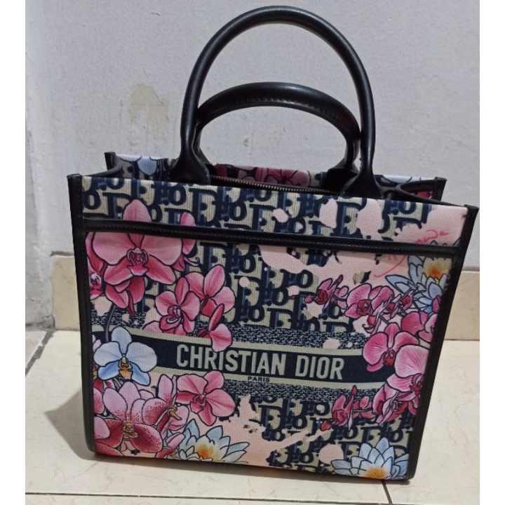 [PRELOVED] Tote Dior kanvas sz.medium