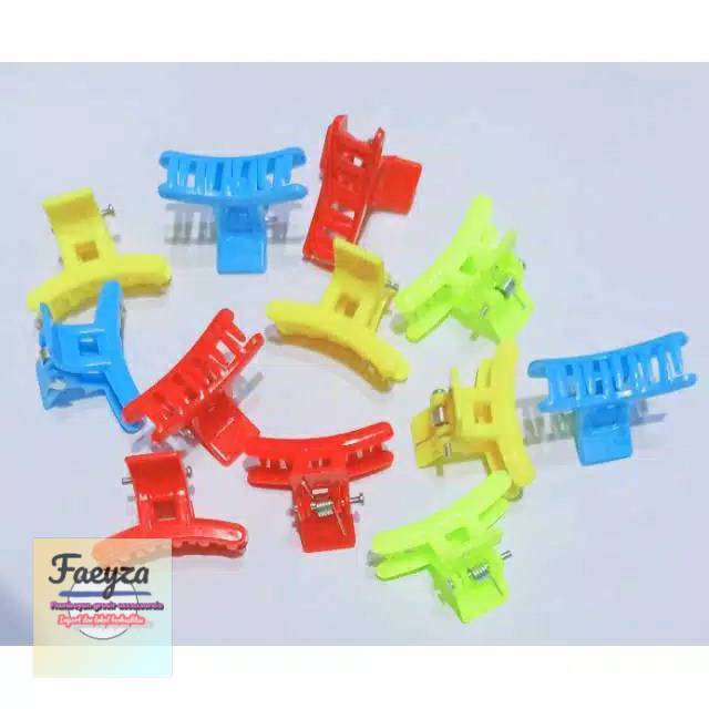 jepit rambut poni model T isi 12 pcs murah berkualitas