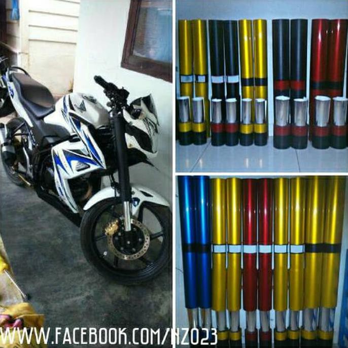 Cover/Kondom Shock UPSIDE DOWN Utk BYSON,VIXION,MEGAPRO,TIGER,CB150R - Orange