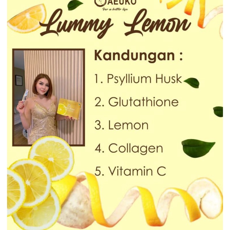 Lummy lemon by AEUKO/per sachet