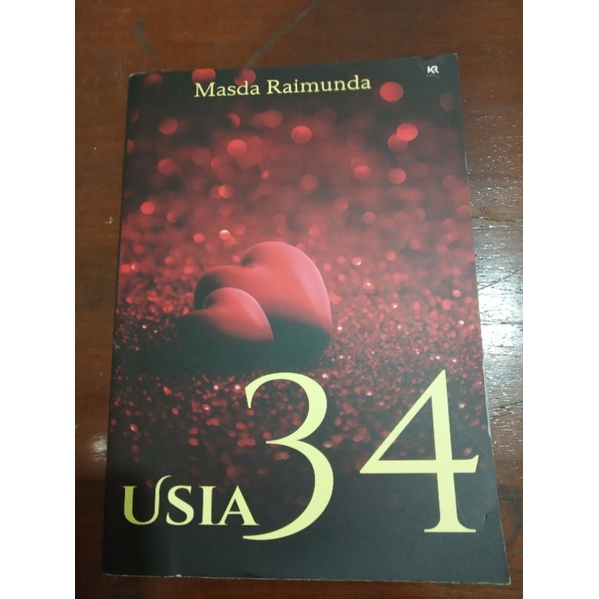 Novel Usia 34 (PRELOVED)