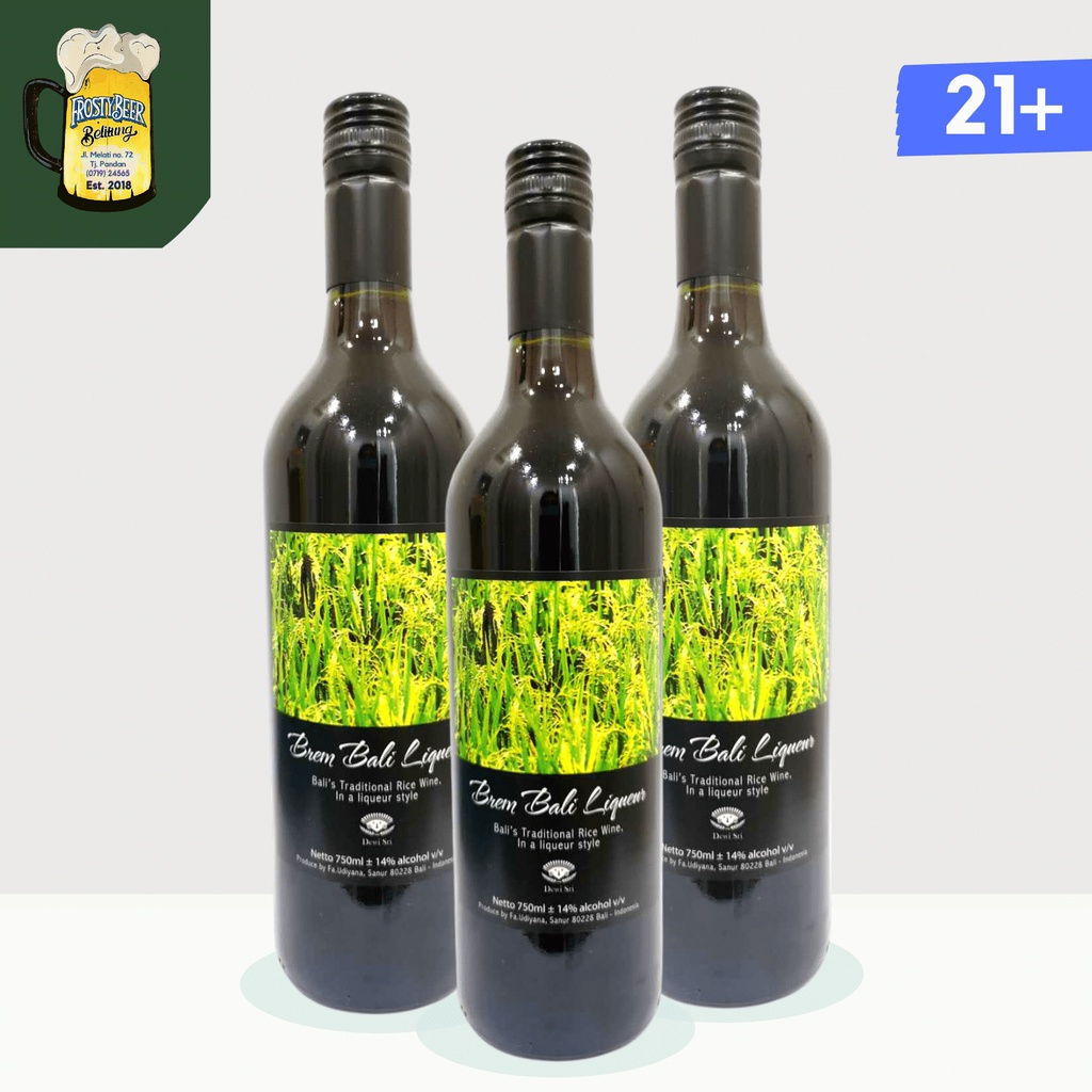 Jual Brem Bali Dewi Sri The Liqueur 14 750 ml Bali Traditional Rice