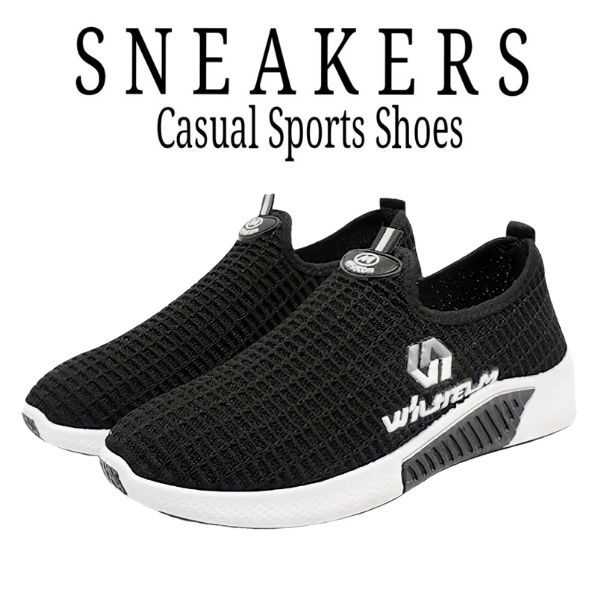 Ceysa_ Sepatu Sneakers Slip On Wanita Cewek Sepatu Olahraga Sport Slop Tanpa Tali Casual Import Mura
