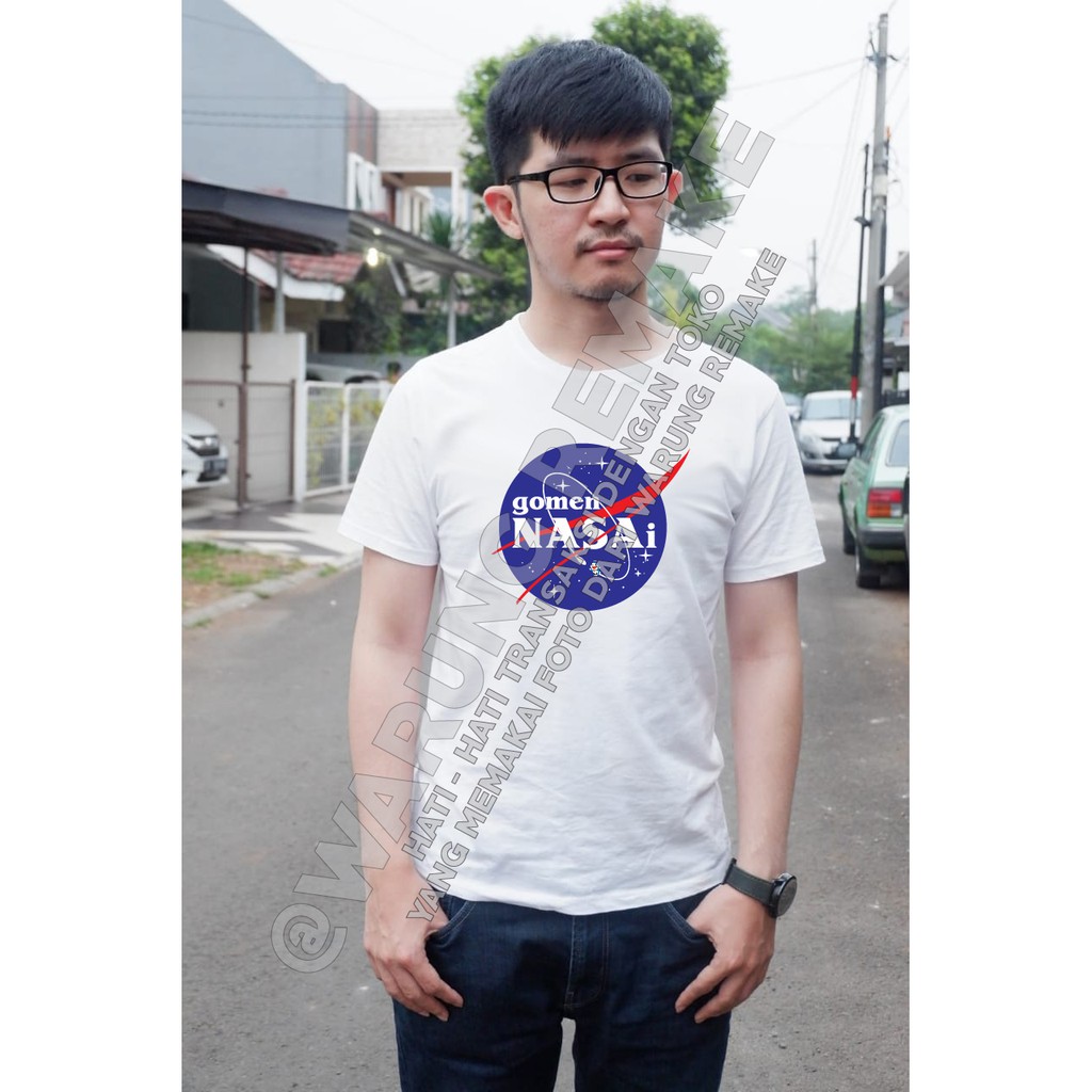 BAJU KAOS PLESETAN NASA GOMEN NASAI