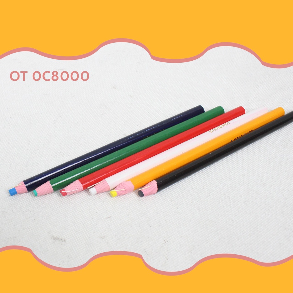 Pensil Kapur Jahit/Pensil Kain/Pensil Kaca per BOX