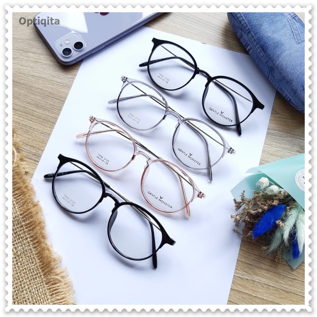 FRAME KACAMATA WANITA OUVAL TREND F.2125 | Photocromic | anti radiasi | potocromic fotocromik (minus,plus,silinder)