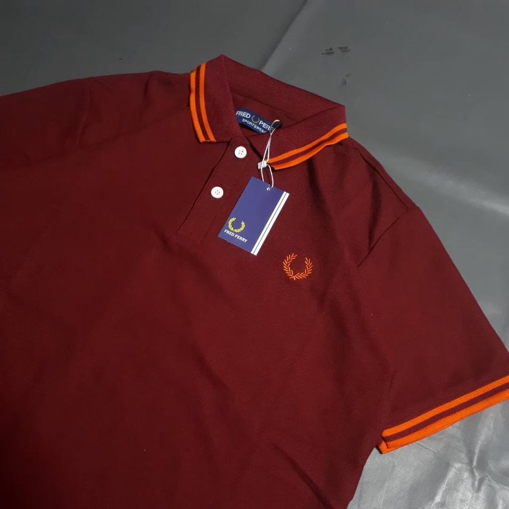 [ COD ] POLO Shirt Pria Kerah polo distro fred perry fredperry