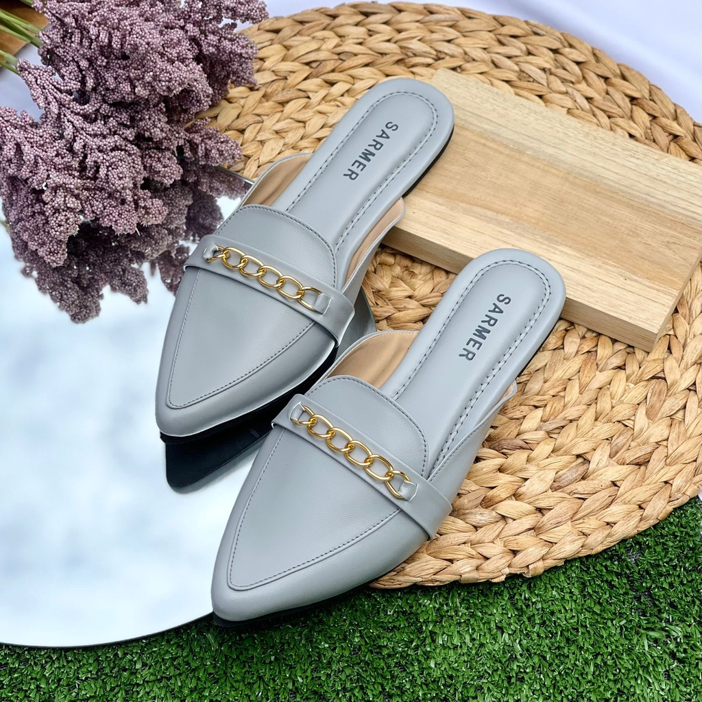 SARMER - ALICE MULES GREY EDITION