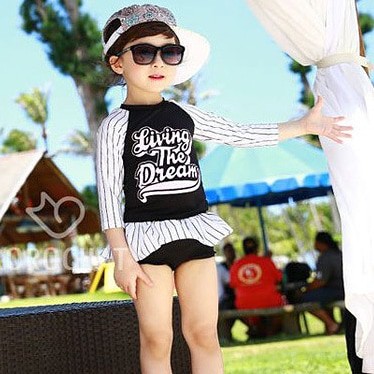 Girl Living The Dream Swimwear/ Baju renang Anak Perempuan