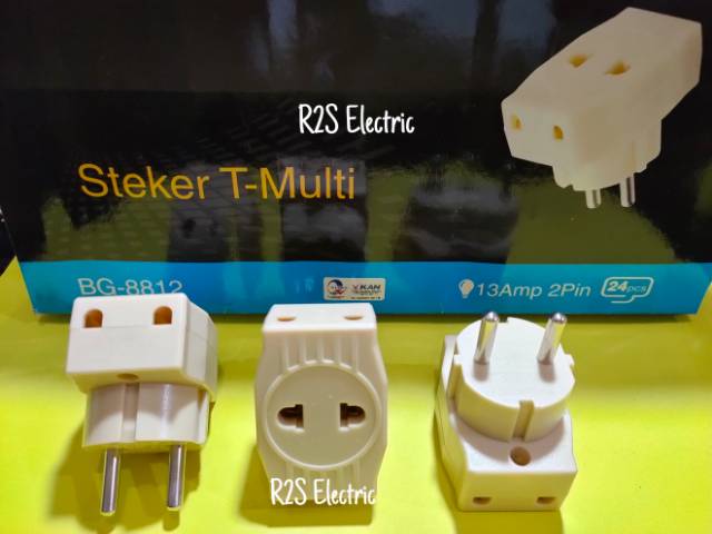 Steker T Multi Bright-G / Colokan T Multifungsi