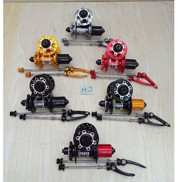 Hub Freehub Strummer MT280 pengganti HM009 28H QR 6 Bolt