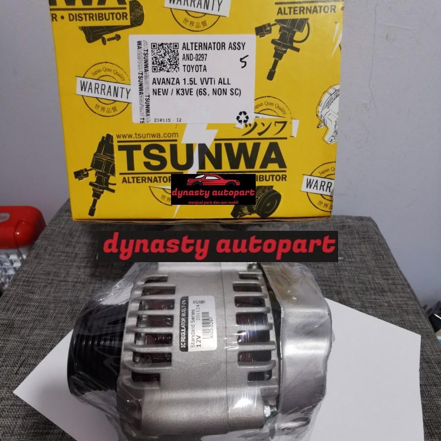 Alternator Assy Dinamo Ampere Avanza 1.5 Vvti all New Avanza 1.5 6s
