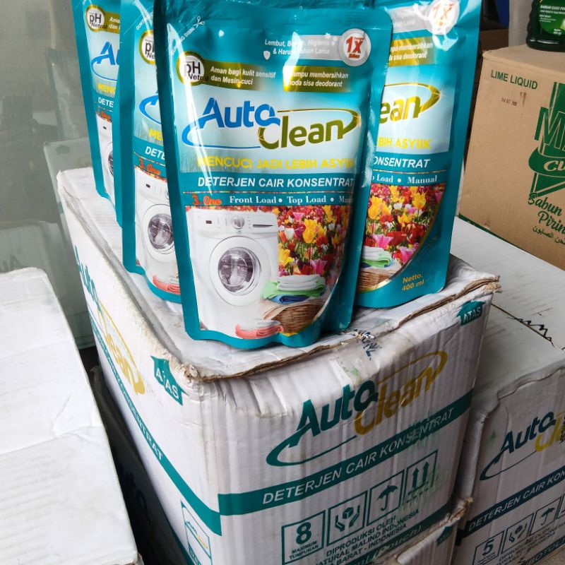 auto clean deterjen cair konsentrat 400ml deterjen cair 400ml deterjen mesin cuci top loading deterjen mesin cuci fron loading deterjen premium