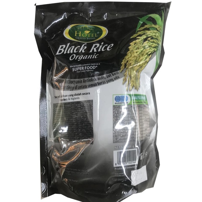 

Diskon Black Rice Organic Hotel Quality Brand Beras Hitam Organik 800gr Promo Awal tahun