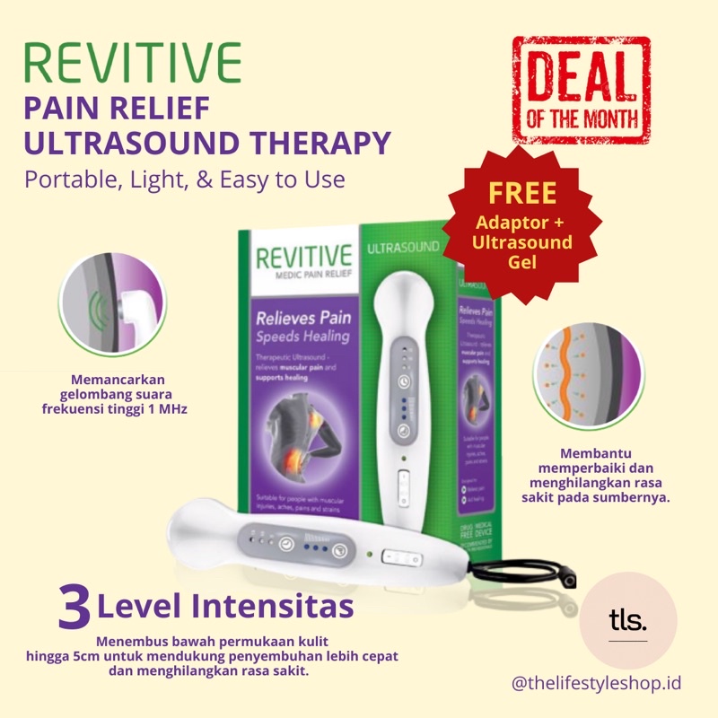 REVITIVE/ ULTRALIEVE PAIN RELIEF ULTRASOUND THERAPY