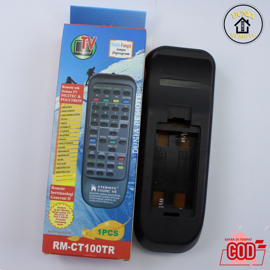 Remot / Remote TV POLYTRON Tabung Minimax Digitec Bazooke polyvision Sumo CT100 DUS