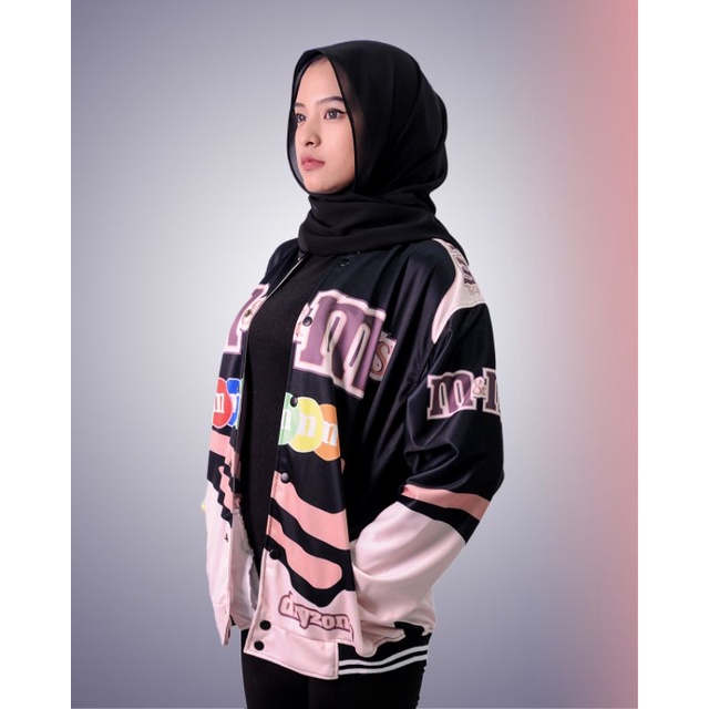 varsity Everyone MLB &amp; NBA Jacket Baseball Pria Wanita Size L XL