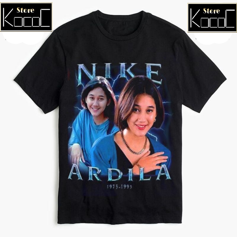 Kaos Baju Music Musik NIKE ARDILA Legendaris Tee T-shirt NIKE ARDILA Oversized Kaos Band T-shirt Mus