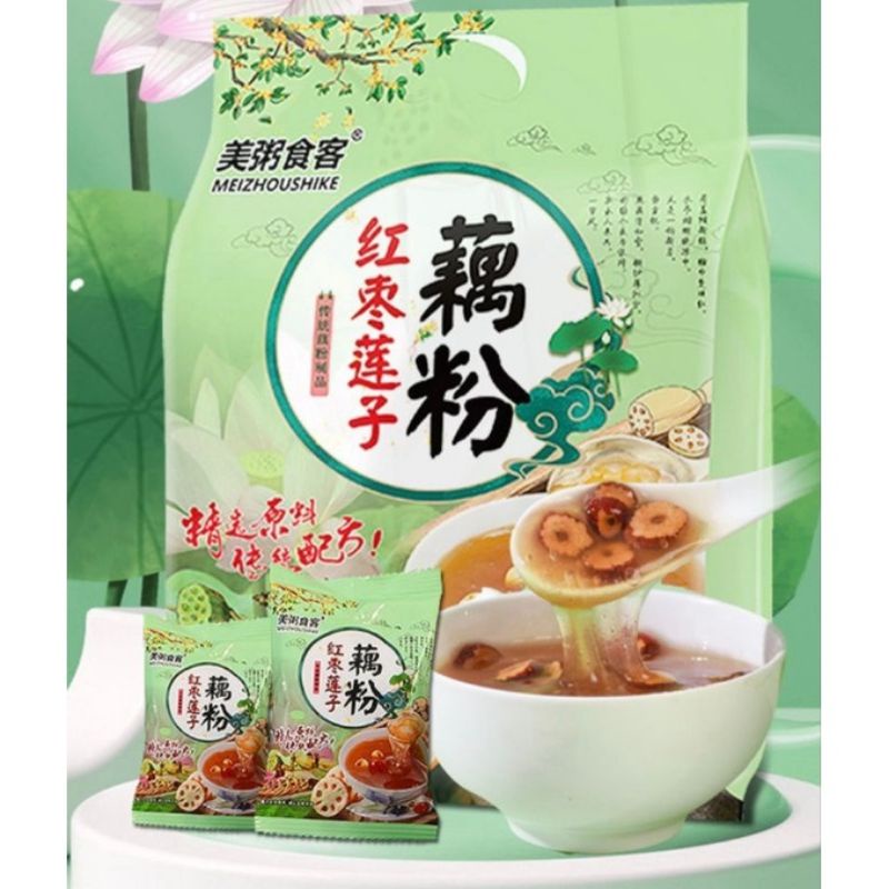 

14SASET BUBUR TERATAI ANGCO LIANCI LOTUS ROOT LENGAUHUN RED DATES LOTUS SEEDS