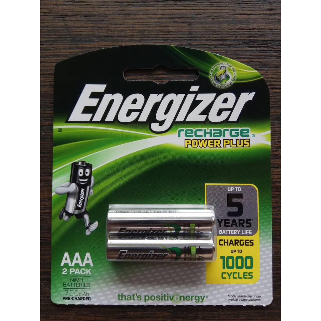 baterai energizer AAA recharge