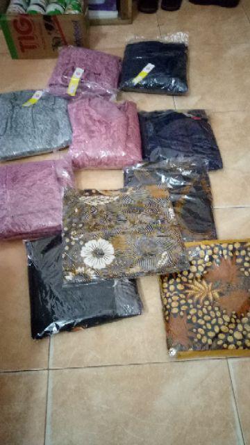 Ms Gamis Batik Sriwedari Maxi Bumil/busui Katun Sogan Allsize Ld 104