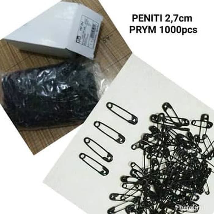 

Langsung Order PENITI HITAM PREMIUM 2,7 CM MERK PRYM ( ISI 1.000) Berkualitas
