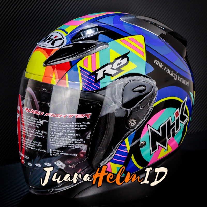 NHK HELM R6 PIGMENT / BLACK GLOSSY / R-6 PIGMEN