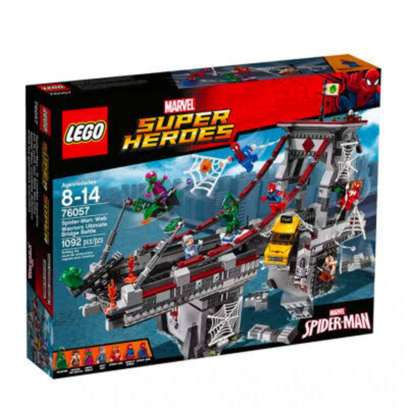 LEGO 76057 - SUPER HEROES - Spider Man Web Warriors Ultimate Bridge Battle