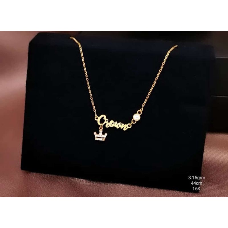 Kalung emas 70 mahkota