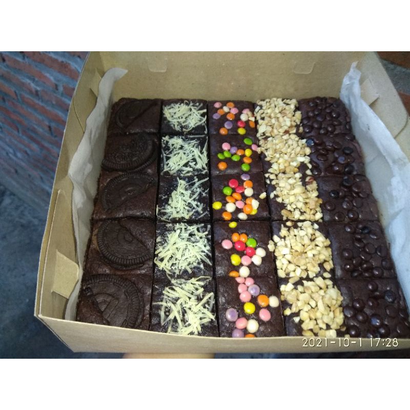 

Brownies Fudge Chiwy sekat