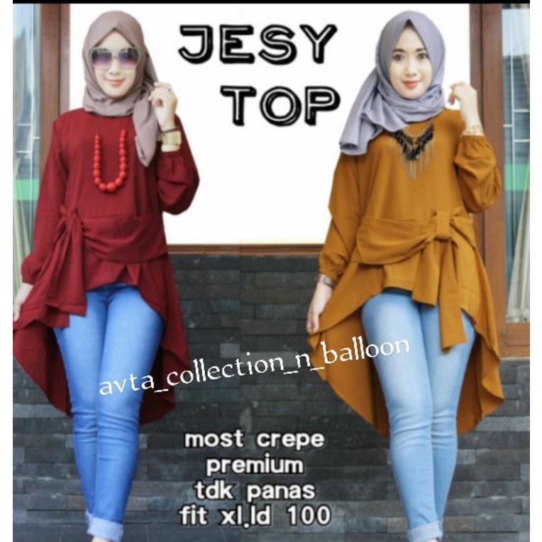 JESSY Top Tunik / Tunik Muslimah