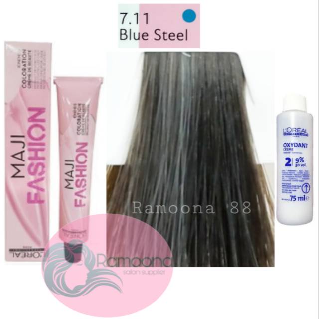 L'OREAL LOREAL MAJI FASHION MAJIFASHION 7.11 Blue Steel