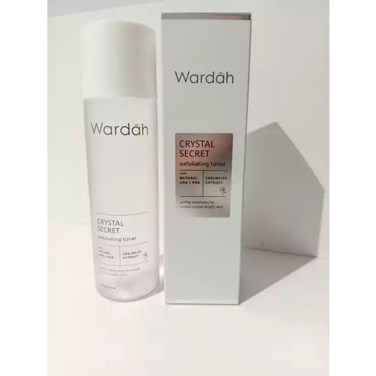 Paket Wardah Crystal Secret Pembersih Wajah 2pcs (Cleanser 100ml+Toner 100ml)