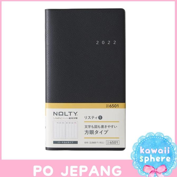 

Office & Stationery | Buku Tulis | Noritsu Nolty 6501 Black Weekly Listy | Planner 2022 Nolty Po Jepang | Best Seller