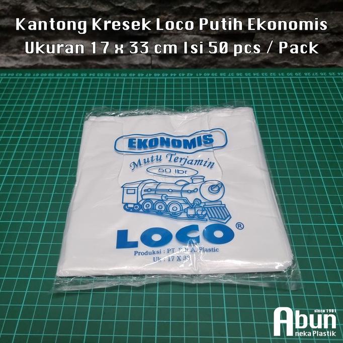 

Cuci Gudang Awal Tahun Kantong Kresek HD Loco Putih Ekonomis 15/24/28 Cuci Gudang Awal Tahun