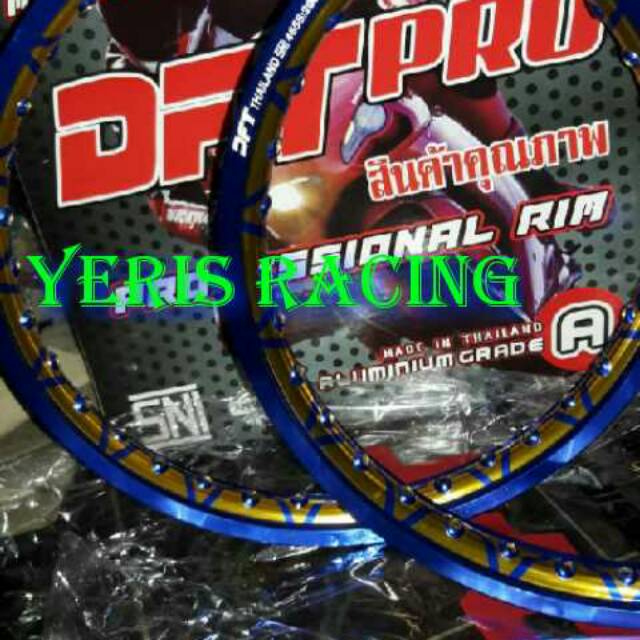 Vleg dft thailand v.line.ukuran 140 .140..ring 17.1 set depan belakang.DFT THAILAND V. LINE