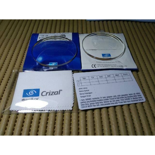 Lensa Essilor Blueray Normal/Plano/Minus