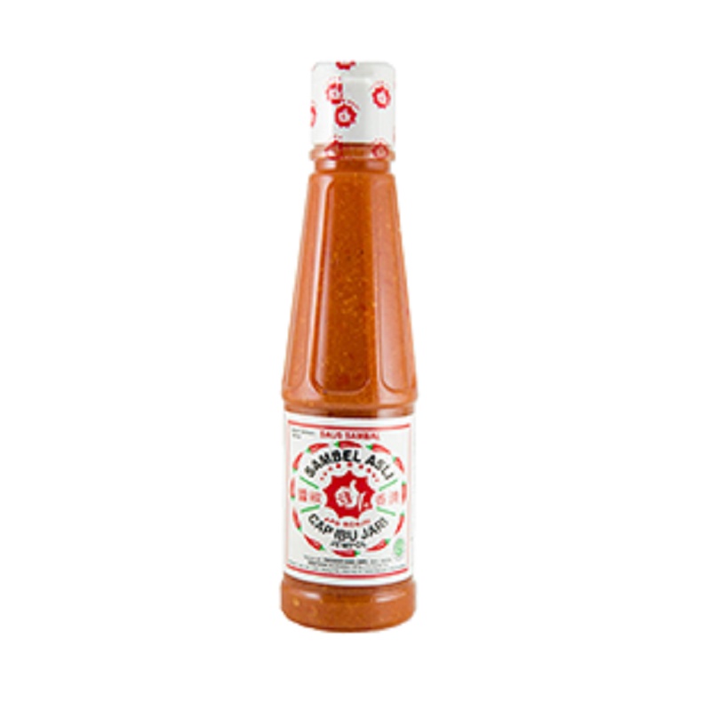 

Cap IBU JARI JEMPOL Saus Sambal 130ml - Chilli Sauce Sambel Asli - Kemasan Botol Kecil