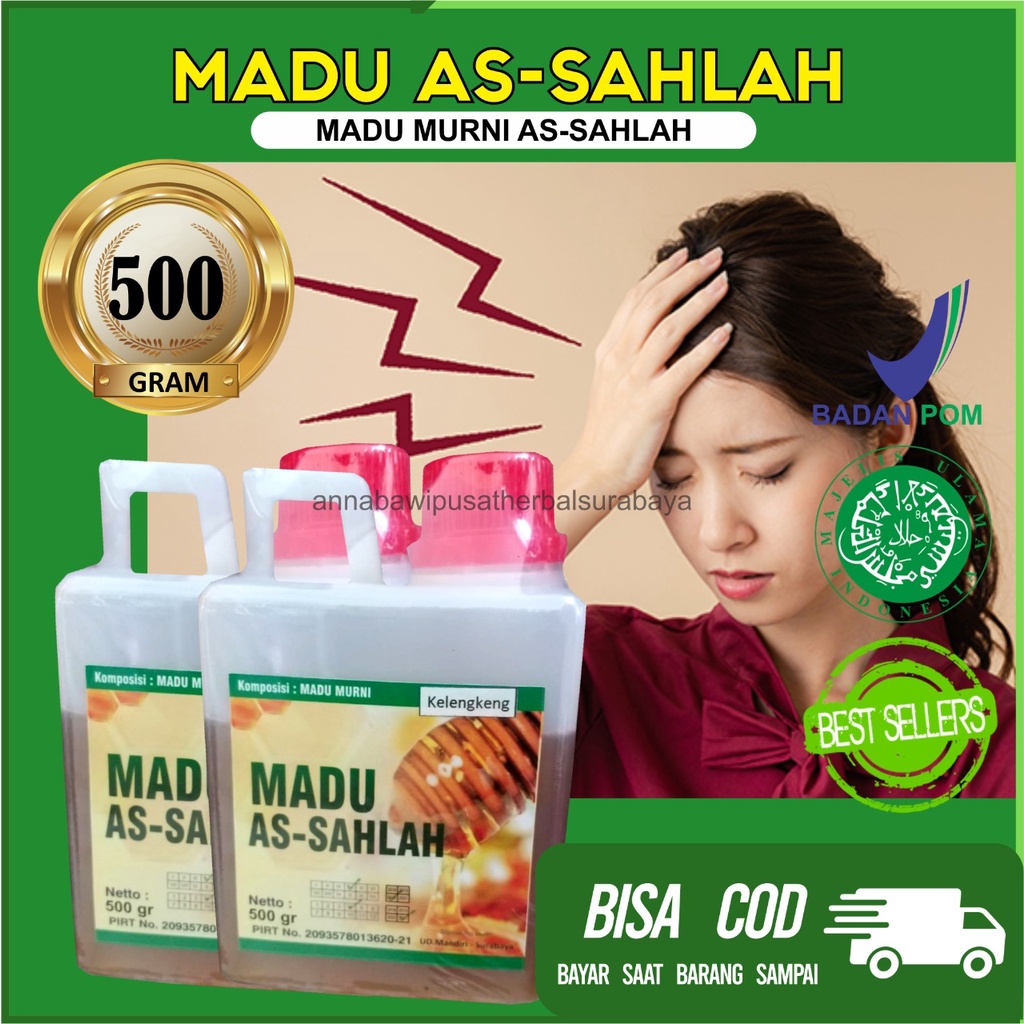 

Madu As Sahlah 500 GR - Madu Multiflora Original BPOM 510 gr | Bisa Cod | Termurah
