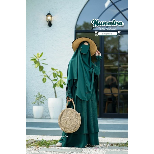 Humaira series set, Humaira set embos, gamis humaira by Azda