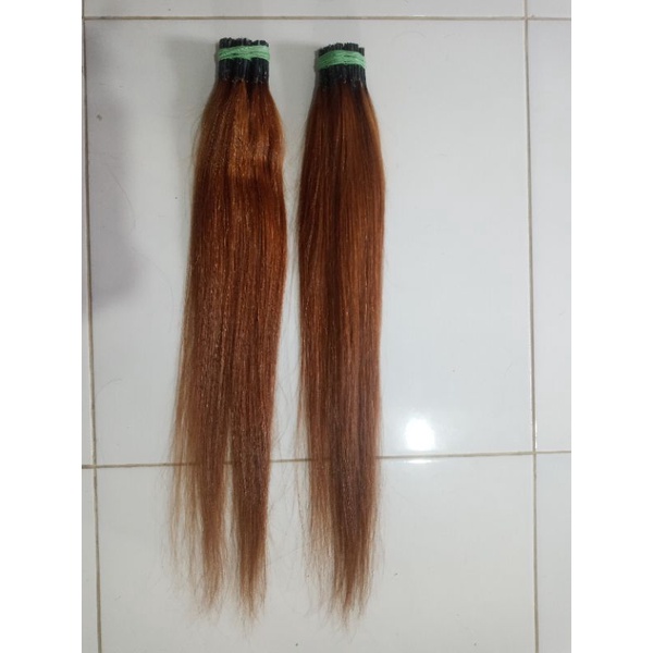 RAMBUT SAMBUNG EXTENSION 60CM WARNA