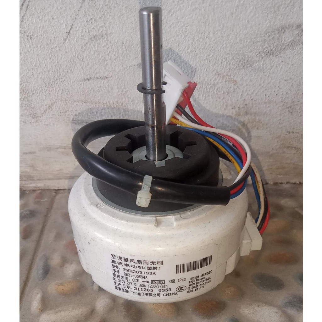 Motor Fan Indoor AC Samsung DB31-00694A DC 310V 27 W Original Cabutan Unit Baru