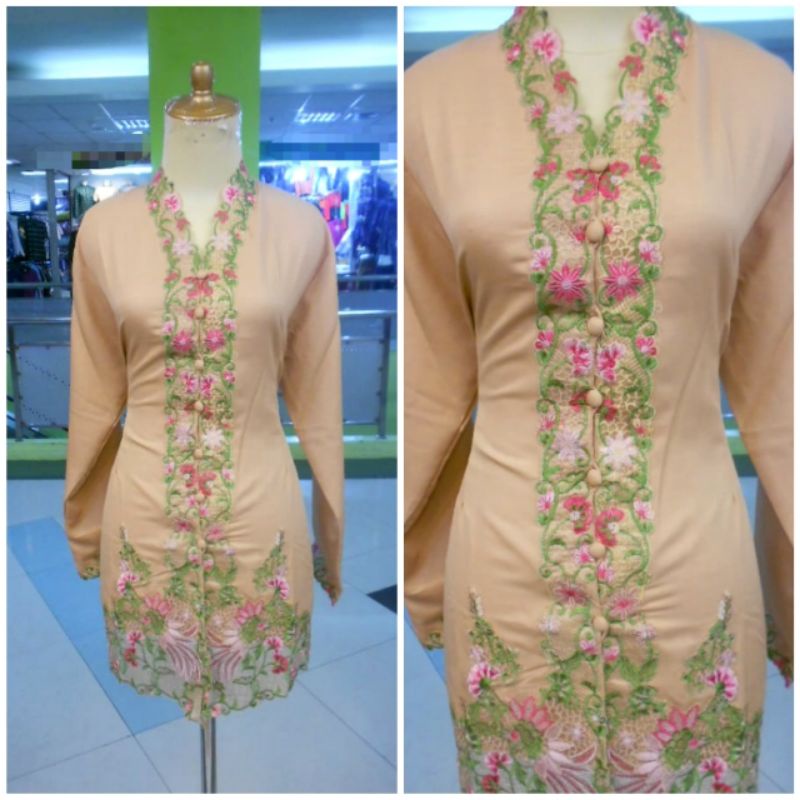 Kebaya brokat / kebaya brukat / kebaya muslim / kebaya panjang / kebaya kutubaru