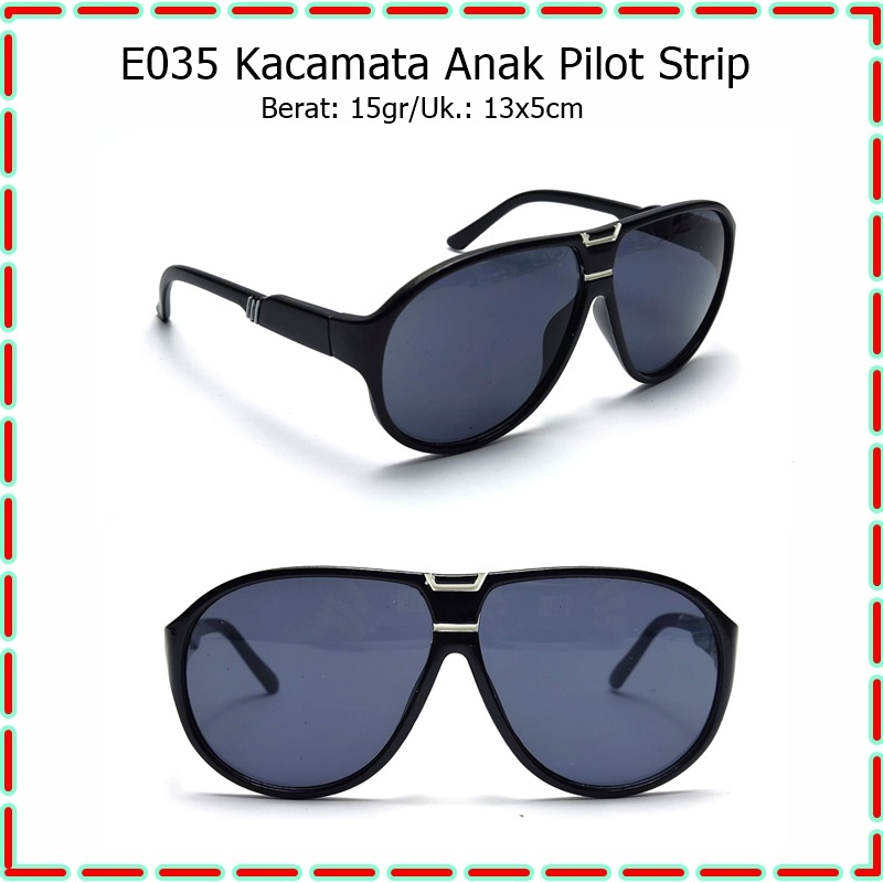 E-035 Kacamata Anak Pilot Strip