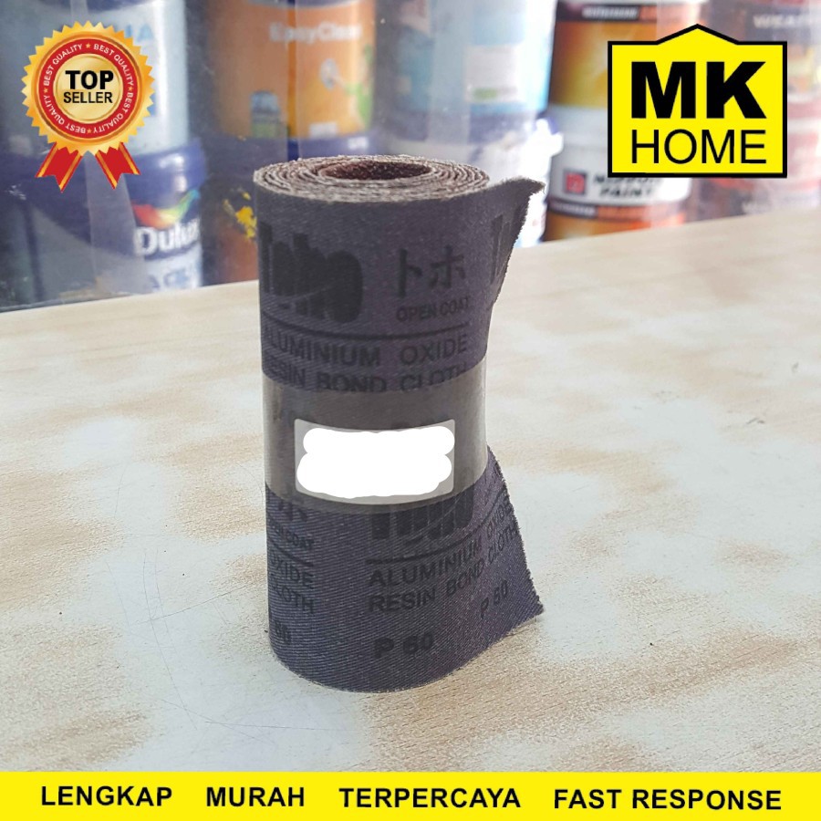 AMPLAS METERAN 100 KASAR / AMPLAS ROLL TAIYO 100
