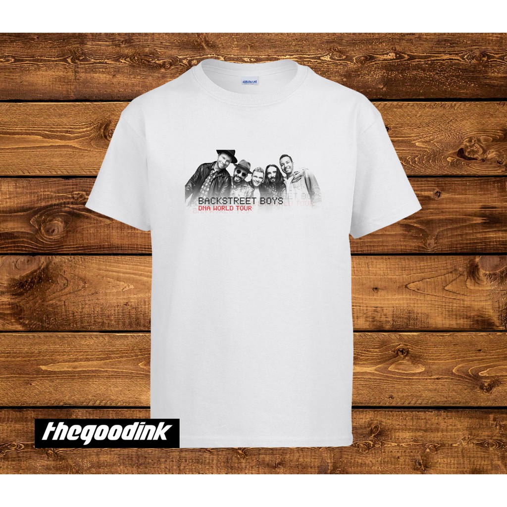 Kaos Backstreet Boys - DNA Tour 2 - Original Gildan T-shirt DTG Print
