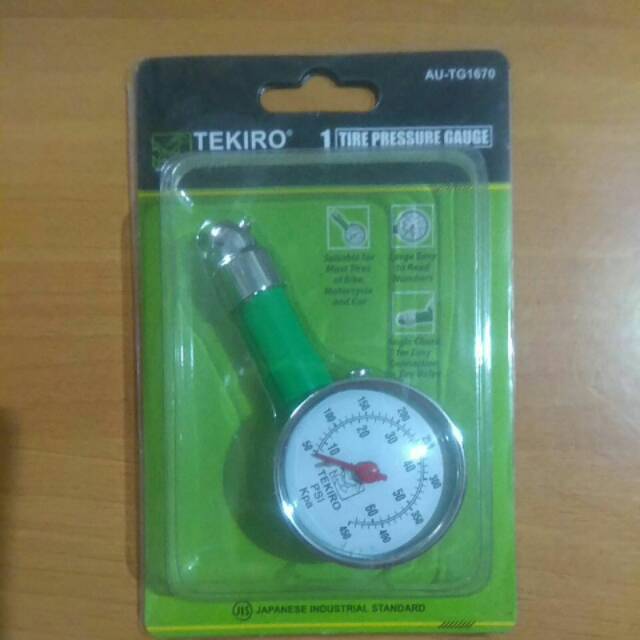 TIRE PRESSURE GAUGE 60PSI TEKIRO